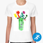 Женская спортивная футболка