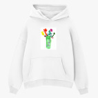 Толстовка худи оверсайз