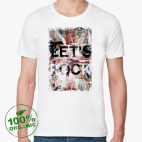 Мужская футболка органик