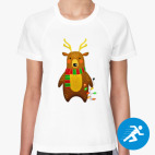 Женская спортивная футболка