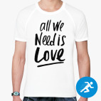 Мужская спортивная футболка