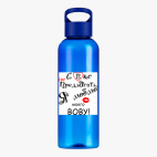 Прозрачная спортивная бутылка