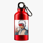 Металлическая бутылка 400 мл UV-DTF