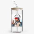 Банка с бамбуковой крышкой