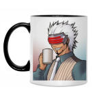 Кружка двухцветная