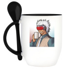 Кружка с ложкой