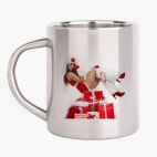 Кружка металлическая