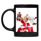 Кружка цветная UV-DTF