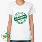 Женская футболка органик