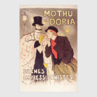 Винтажный рекламный плакат