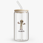 Банка с бамбуковой крышкой