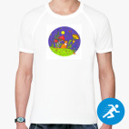 Мужская спортивная футболка