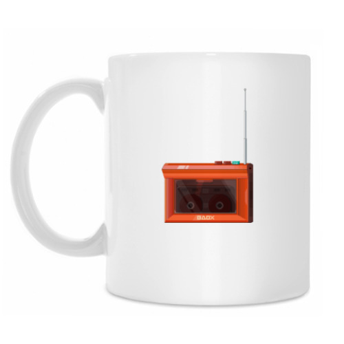 Кружка с принтом Радио