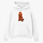 Толстовка худи оверсайз