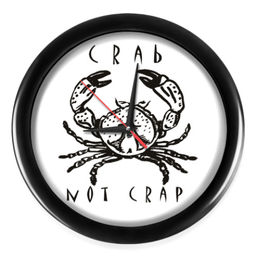 Настенные часы Краб