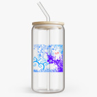 Банка с бамбуковой крышкой