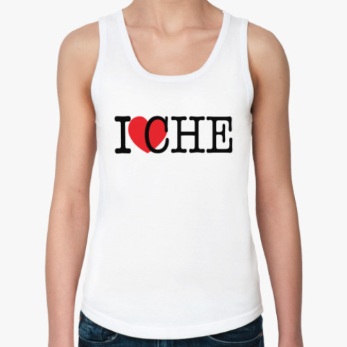 Женская майка I LOVE CHE