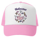 Кепка Trucker (розовая) Жених и невеста парная вещь