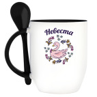 Кружка с ложкой