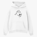 Толстовка худи оверсайз