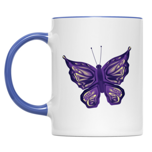Кружка с принтом Бабочка