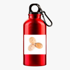 Металлическая бутылка 400 мл UV-DTF