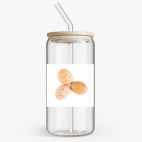 Банка с бамбуковой крышкой