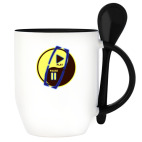 Кружка с ложкой