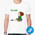 Мужская спортивная футболка