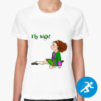 Женская спортивная футболка