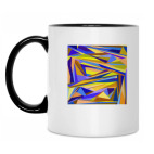 Кружка двухцветная