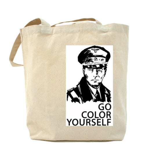 Сумка шоппер с принтом Холщовая сумка Штирлиц