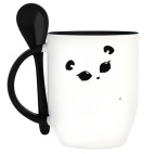 Кружка с ложкой