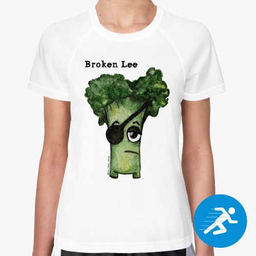 Женская спортивная футболка Твое настроение Broken Lee (@its_idea_shop)