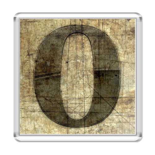 Магнит с принтом   Big O