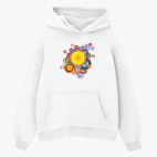 Толстовка худи оверсайз