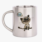 Кружка металлическая