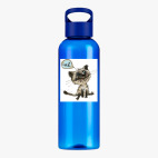 Прозрачная спортивная бутылка