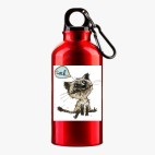 Металлическая бутылка 400 мл UV-DTF