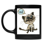 Кружка цветная UV-DTF