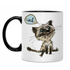 Кружка двухцветная