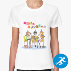 Женская спортивная футболка