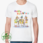 Мужская футболка органик