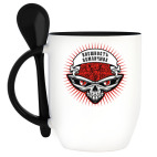 Кружка с ложкой