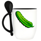 Кружка с ложкой