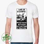 Мужская футболка органик