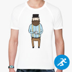 Мужская спортивная футболка