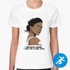 Женская спортивная футболка