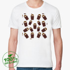 Мужская футболка органик