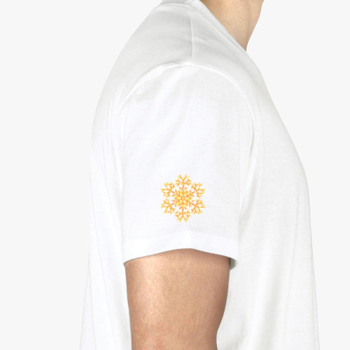 Футболка с принтом Мороженое с шоколадом